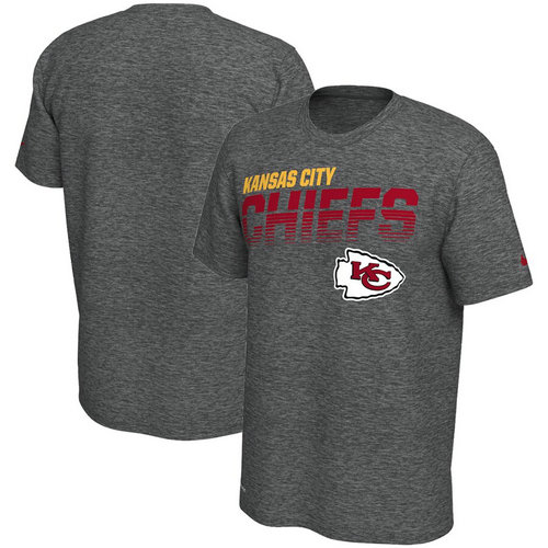 Kansas City Chiefs Nike Sideline Line Of Scrimmage Legend Performance T-Shirt Gray