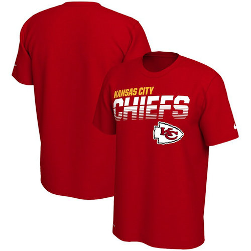 Kansas City Chiefs Nike Sideline Line Of Scrimmage Legend Performance T-Shirt Red