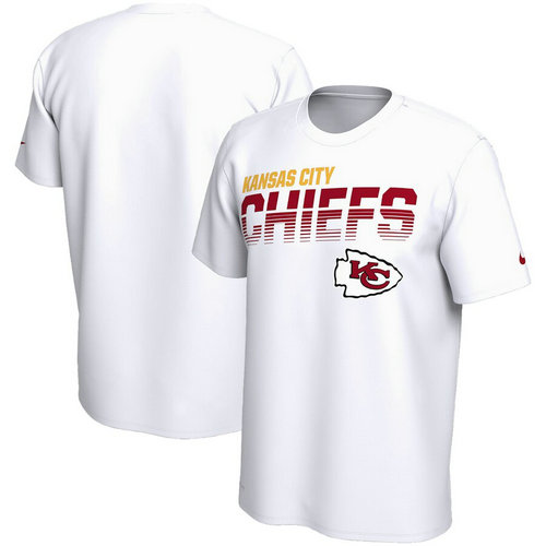 Kansas City Chiefs Nike Sideline Line Of Scrimmage Legend Performance T-Shirt White