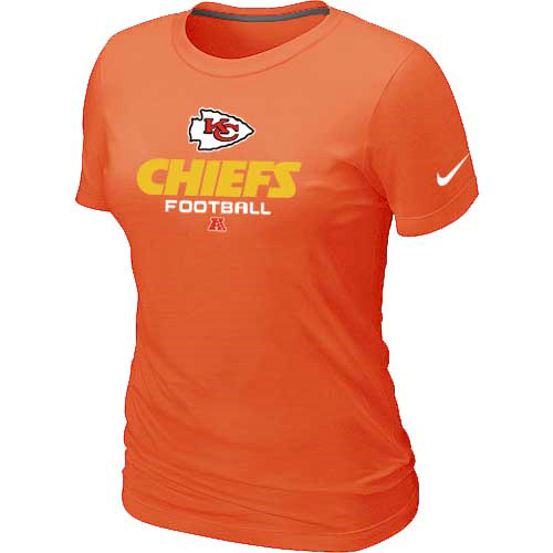 Kansas City Chiefs Orange Women's Critical Victory T-Shirt