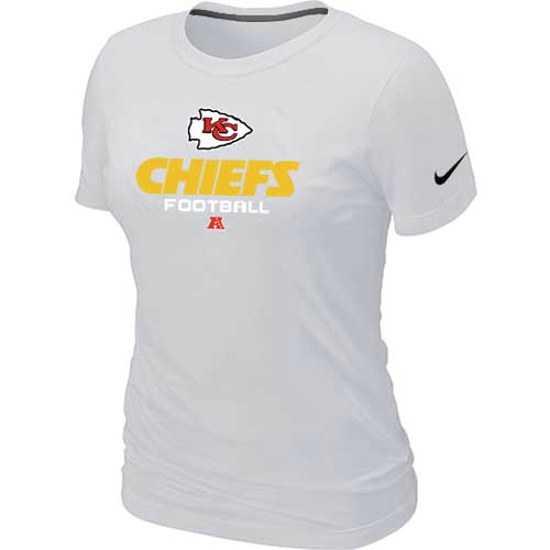 Kansas City Chiefs White Women's Critical Victory T-Shirt