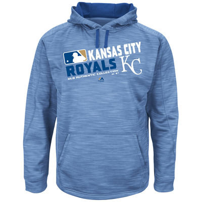 Kansas City Royals Authentic Collection Light Blue Team Choice Streak Hoodie