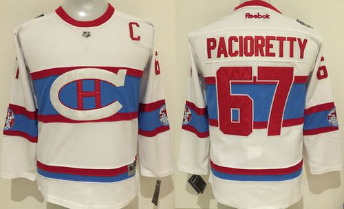 Kid Montreal Canadiens 67 Max Pacioretty White 2016 Winter Classic NHL Jersey