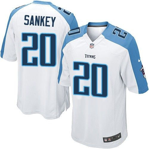 Kid Nike Tennessee Titans 20 Bishop Sankey White NFL game Jersey