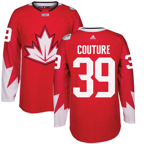 Kid Team Canada 39 Logan Couture Red 2016 World Cup NHL Jersey