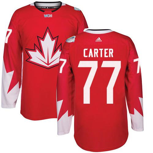 Kid Team Canada 77 Jeff Carter Red 2016 World Cup NHL Jersey