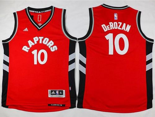 Kid Toronto Raptors 10 DeMar DeRozan Red NBA Jersey