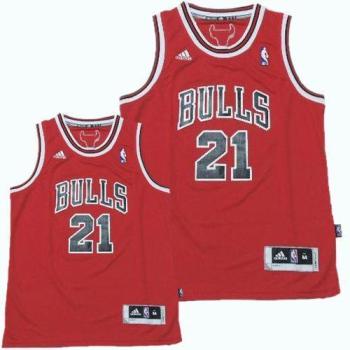 Kids Chicago Bulls 21 Jimmy Butler Red Revolution 30 NBA Jersey