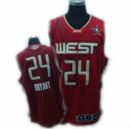 Kobe Bryant #24 2010 All Star Jersey Western Conference Red