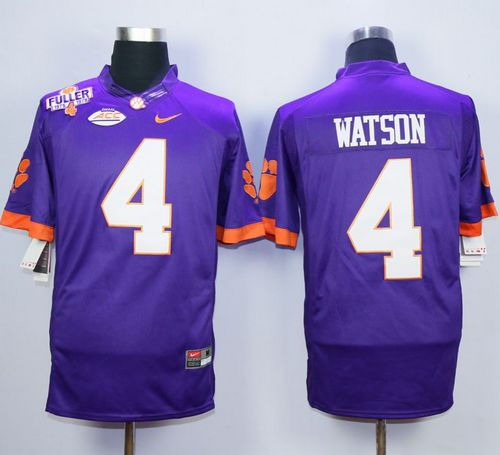 LSU Tigers 4 Deshaun Watson Purple Limited NCAA Jersey