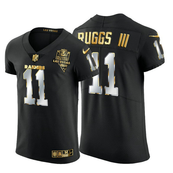 Las Vegas Raiders #11 Henry Ruggs III Men's Nike Black Edition Vapor Untouchable Elite NFL Jersey