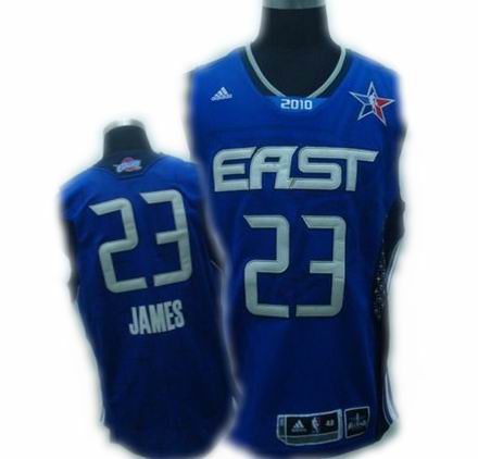 LeBron James #23 2010 All Star Eastern Conference Jersey blue