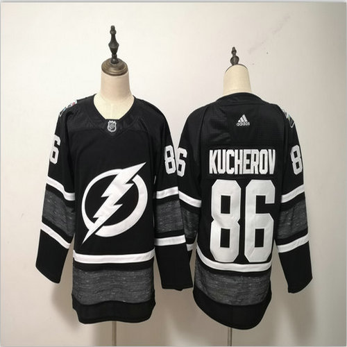 Lightning 86 Nikita Kucherov Black 2019 NHL All-Star Game Adidas Jersey