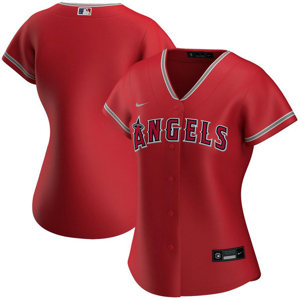 Los Angeles Angels Nike Women's Alternate 2020 MLB Team Jersey Red
