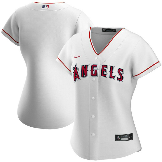 Los Angeles Angels Nike Women's Home 2020 MLB Team Jersey White