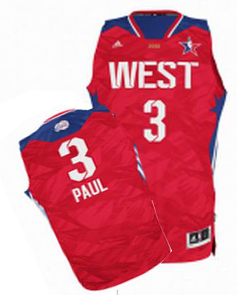 Los Angeles Clippers 2013 All-Star 3# Chris Paul red Jersey