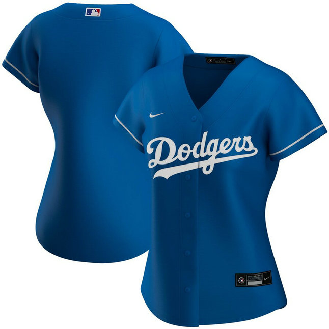 Los Angeles Dodgers Nike Women's Alternate 2020 MLB Team Jersey Royal