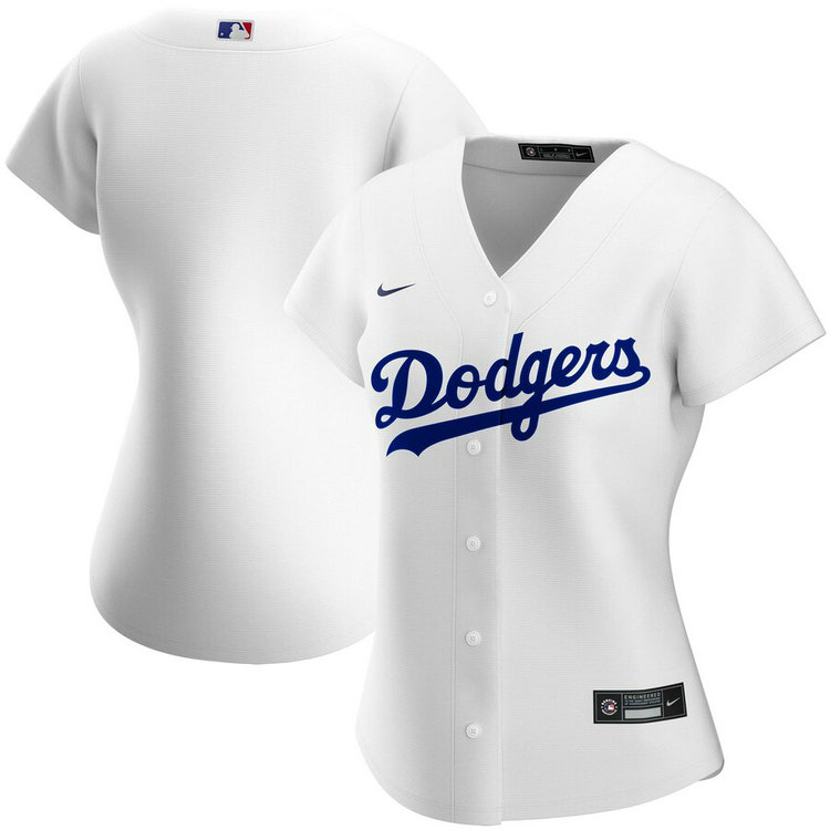 Los Angeles Dodgers Nike Women's Home 2020 MLB Team Jersey White