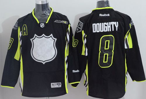 Los Angeles Kings 8 Drew Doughty Black 2015 All Star NHL Jersey