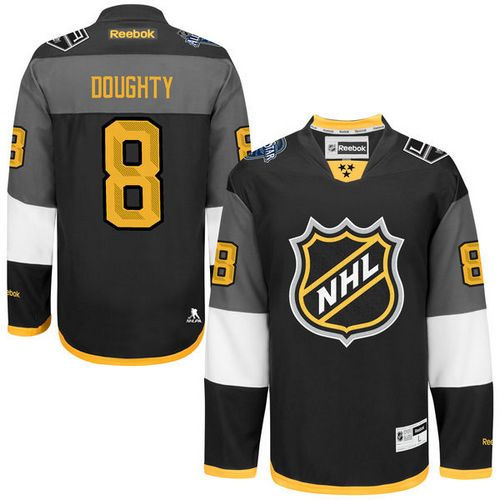 Los Angeles Kings 8 Drew Doughty Black 2016 All Star NHL Jersey