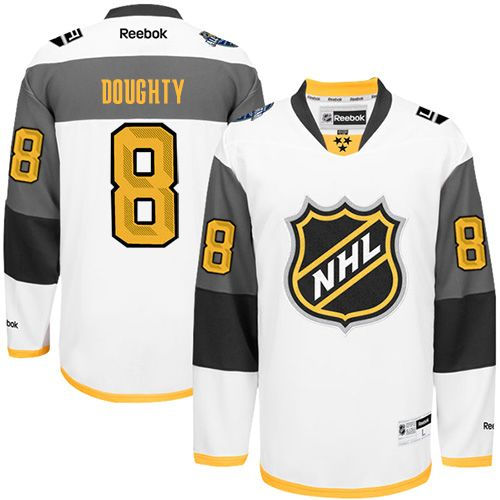 Los Angeles Kings 8 Drew Doughty White 2016 All Star NHL Jersey