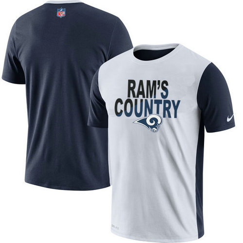 Los Angeles Rams Nike Performance T-Shirt White