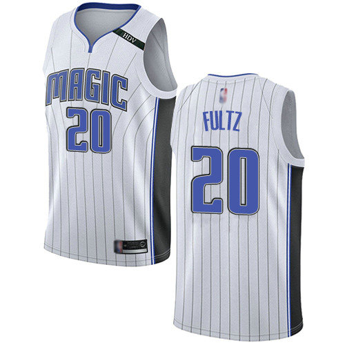 Magic #20 Markelle Fultz White Basketball Swingman Association Edition Jersey