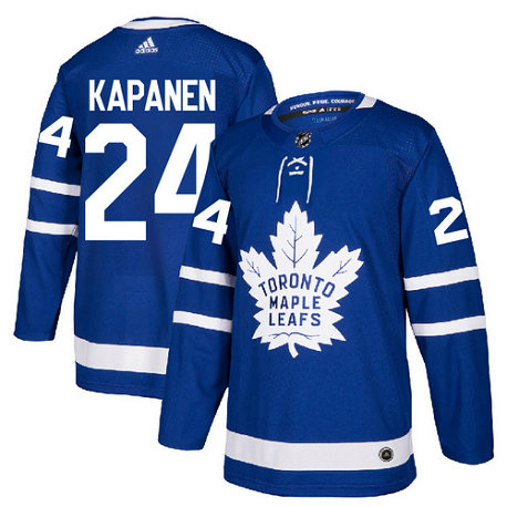 Maple Leafs 24 Kasperi Kapanen Blue Adidas Jersey