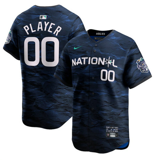 Men's ACTIVE PLAYER Custom Royal 2023 All-Star Cool Base Stitched MLB Jersey1