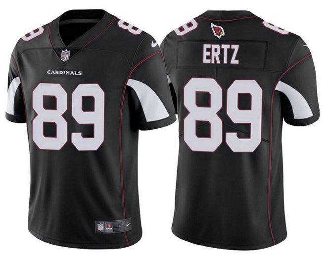 Men's Arizona Cardinals #89 Zach Ertz Black Vapor Untouchable Limited Stitched Jersey