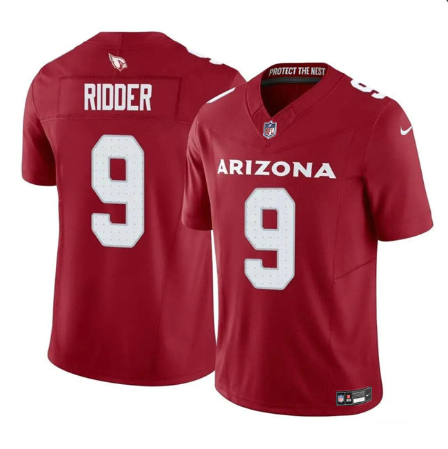 Men's Arizona Cardinals #9 Desmond Ridder Red 2024 F.U.S.E. Vapor Untouchable Limited Stitched Football Jersey