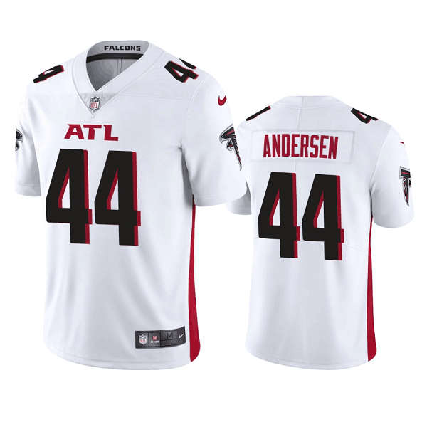 Men's Atlanta Falcons #44 Troy Andersen White NFL Draft Vapor Untouchable Limited Stitched Jersey