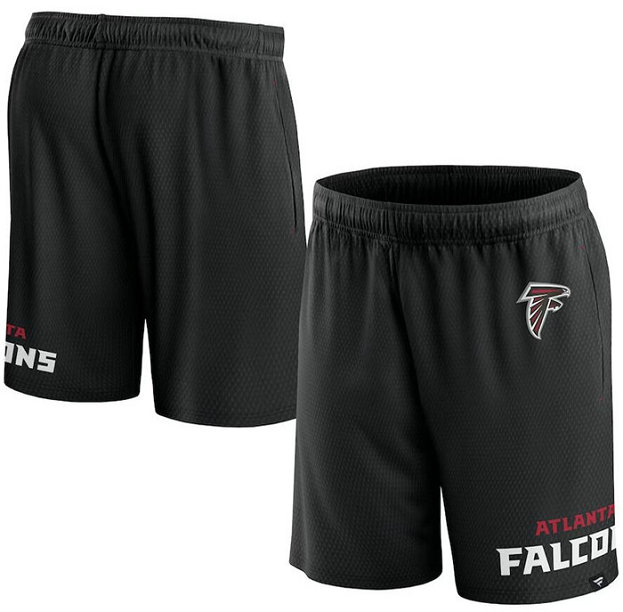 Men's Atlanta Falcons Black Shorts