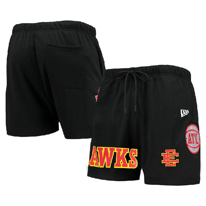 Men's Atlanta Hawks Black Shorts