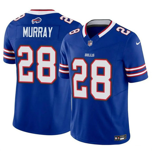 Men's Buffalo Bills #28 Latavius Murray Blue 2023 F.U.S.E. Vapor Untouchable Limited Stitched Football Jersey