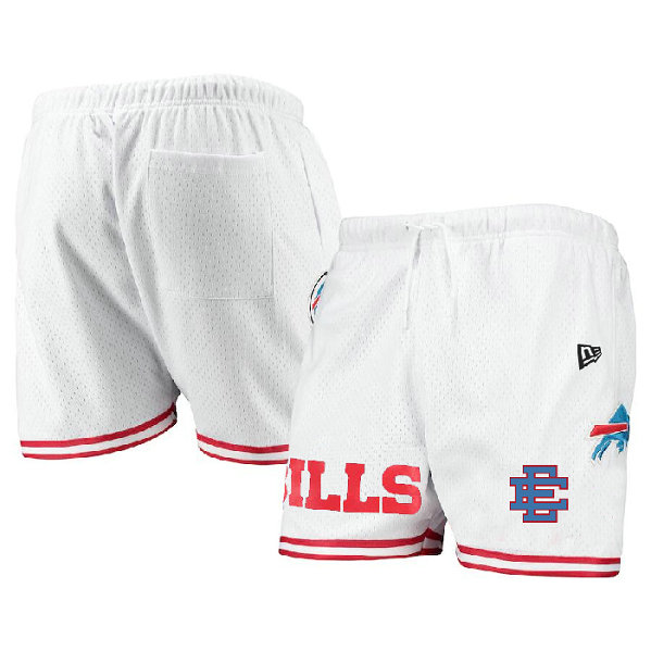 Men's Buffalo Bills Pro White Royal Mesh Shorts