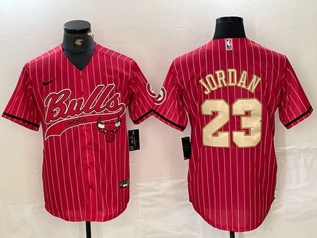 Men's Chicago Bulls #23 Michael Jordan Camo Cool Base Stitched Baseball Jersey 6