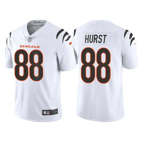 Men's Cincinnati Bengals #88 Hayden Hurst White Vapor Untouchable Limited Stitched Jersey