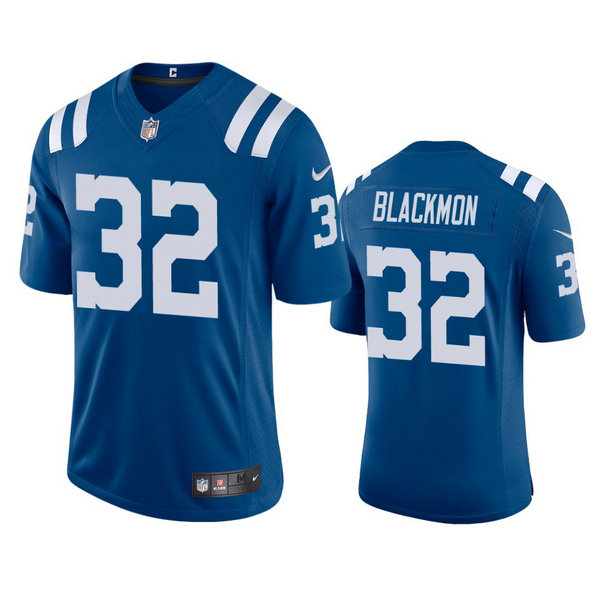 Men's Colts #32 Julian Blackmon Royal Vapor Limited Jersey