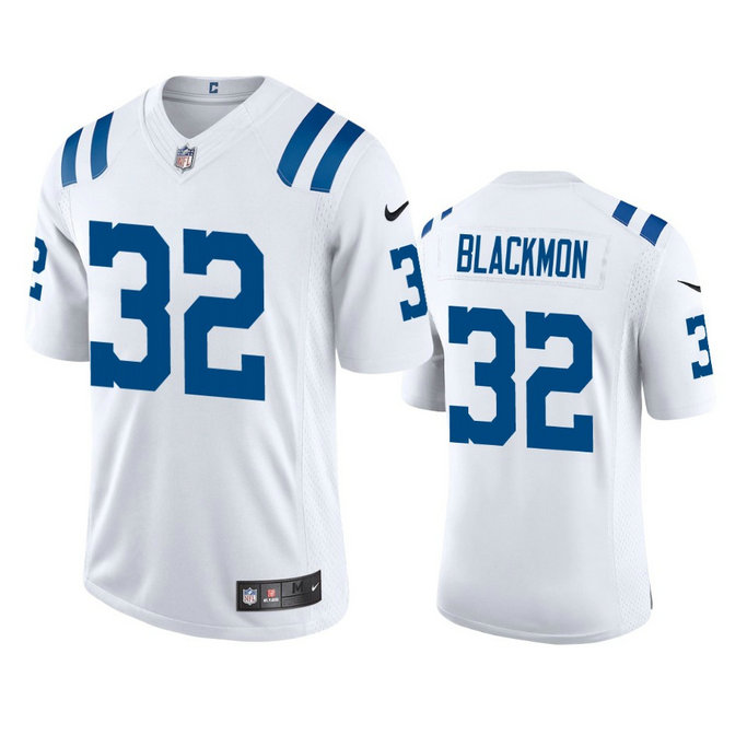 Men's Colts #32 Julian Blackmon White Vapor Limited Jersey