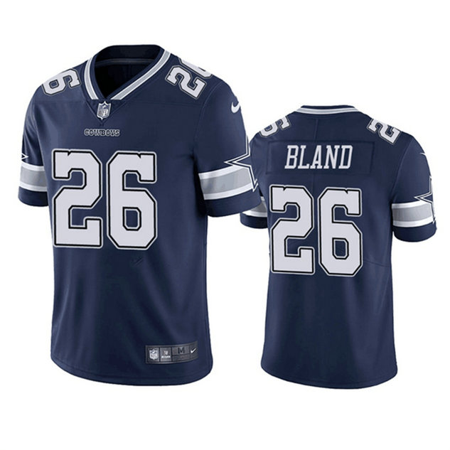 Men's Dallas Cowboys #26 DaRon Bland Navy Vapor Untouchable Limited Stitched Football Jersey