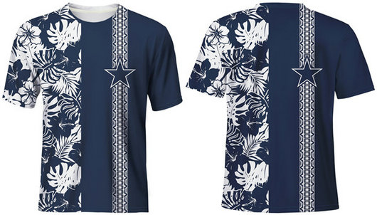 Men's Dallas Cowboys Blue T-Shirt