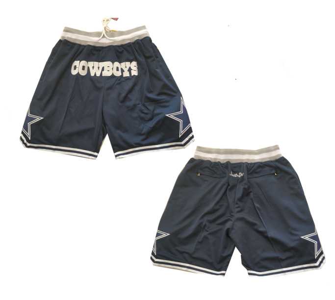 Men's Dallas Cowboys Navy Shorts