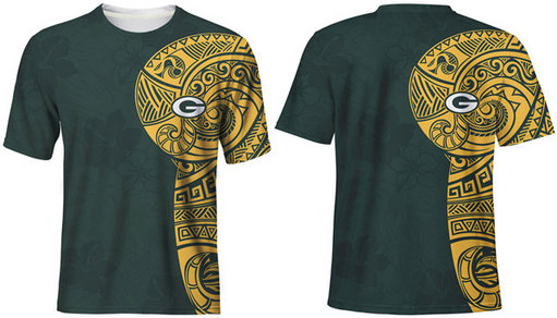 Men's Green Bay Packers Green T-Shirt