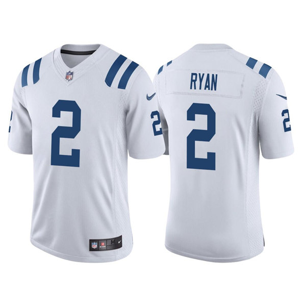 Men's Indianapolis Colts #2 Matt Ryan White Vapor Untouchable Limited Stitched Football Jersey