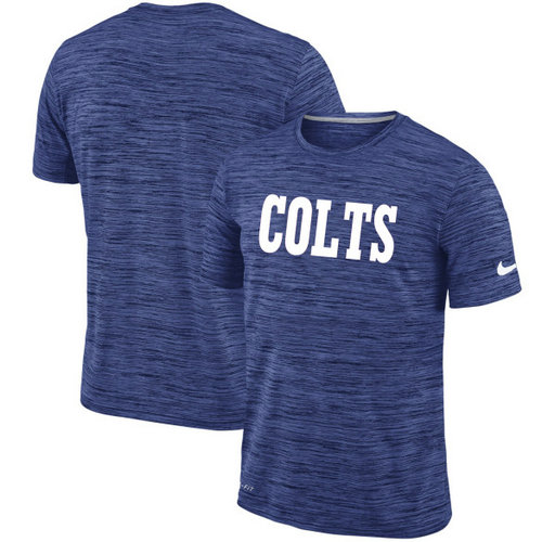 Men's Indianapolis Colts Nike Royal Velocity Performance T-Shirt