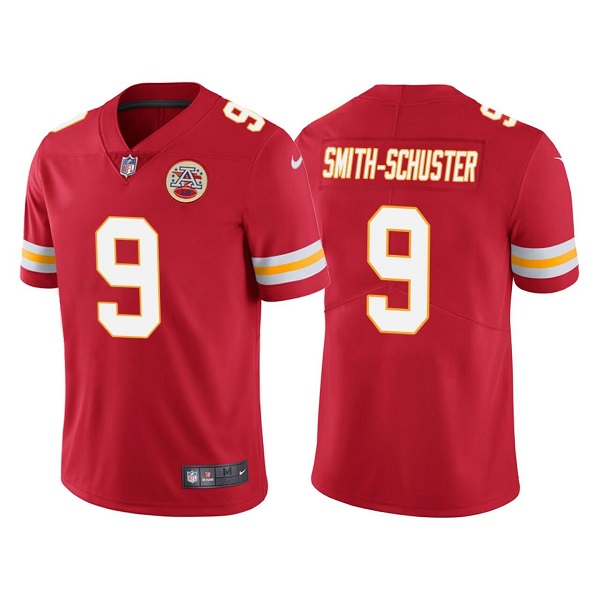 Men's Kansas City Chiefs #9 JuJu Smith-Schuster Vapor Untouchable Red Limited Stitched Football Jersey
