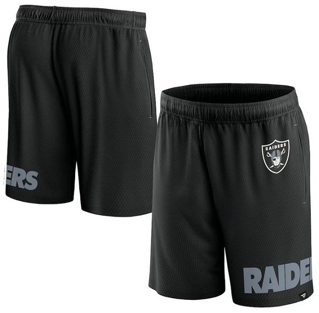 Men's Las Vegas Raiders Black Shorts
