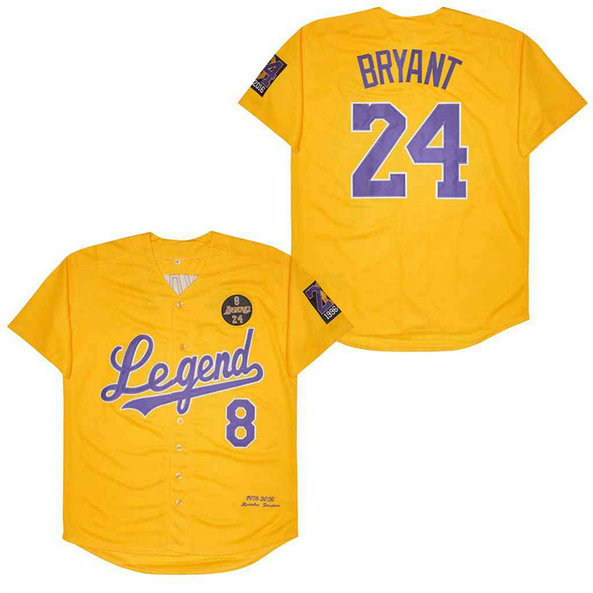 Men's Legend #8 Back #24 bryant Cool Base Stitched  Jerseys 27