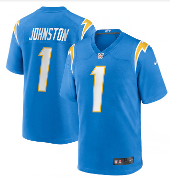 Men's Los Angeles Chargers #1 Quentin Johnston Vapor Limited Jersey